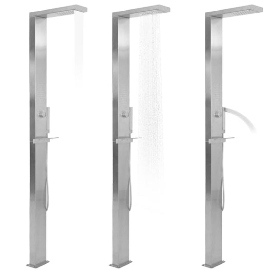 Shower Panel | Silver | 201 stainless steel | Large |  Appealing Design