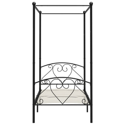 Bed Frame | Black | Metal | Double | Durable | Bed Frame | Rectangular