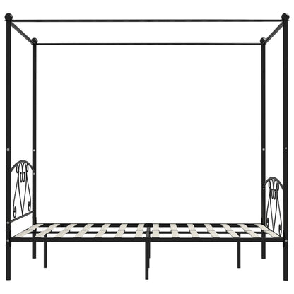 Bed Frame | Black | Metal | Double | Durable | Bed Frame | Rectangular