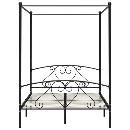 Bed Frame | Black | Metal | Double | Durable | Bed Frame | Rectangular