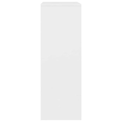 800666 vidaXL Sideboard with 6 Drawers White 50x34x96 cm Engineered Wood