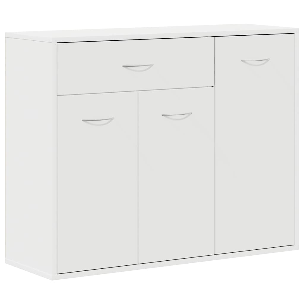 800675 vidaXL Sideboard White 88x30x70 cm Engineered Wood