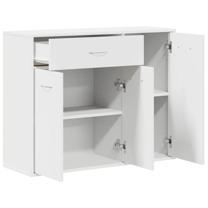 Sideboard White 88x30x70 cm Engineered Wood