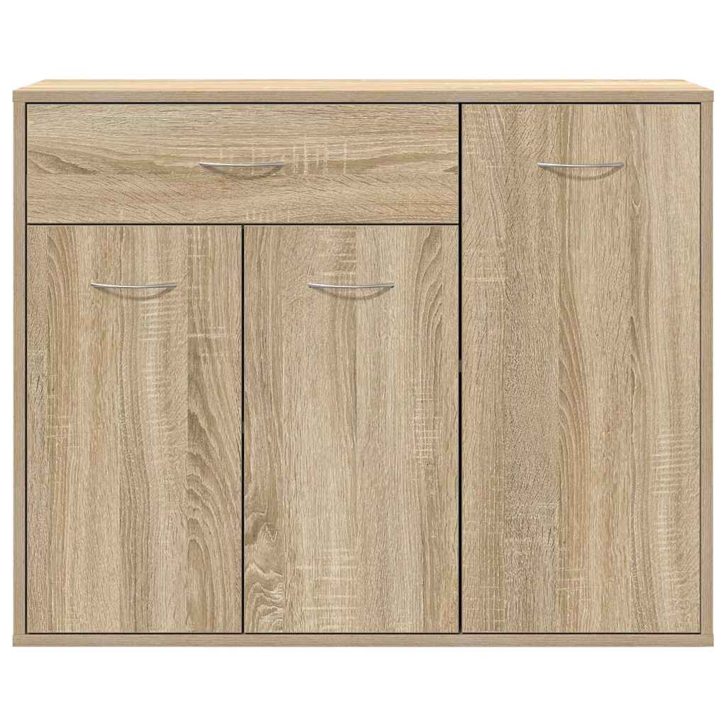 800678 vidaXL Sideboard Sonoma Oak 88x30x70 cm Engineered Wood