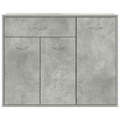 800679 vidaXL Sideboard Concrete Grey 88x30x70 cm Engineered Wood