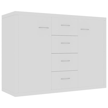 800684 vidaXL Sideboard White 88x30x65 cm Engineered Wood