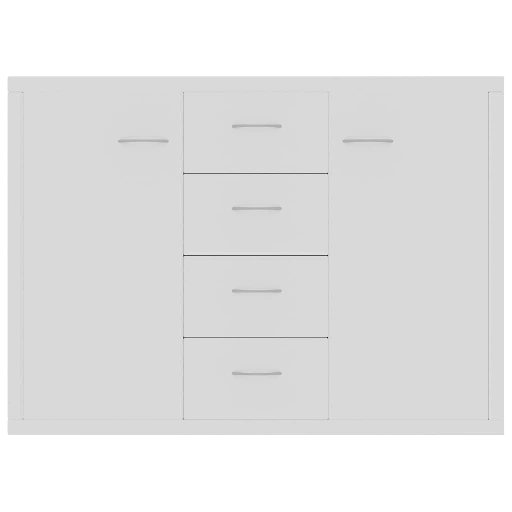 800684 vidaXL Sideboard White 88x30x65 cm Engineered Wood