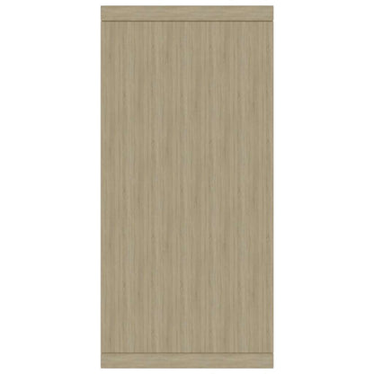 800687 vidaXL Sideboard Sonoma Oak 88x30x65 cm Engineered Wood