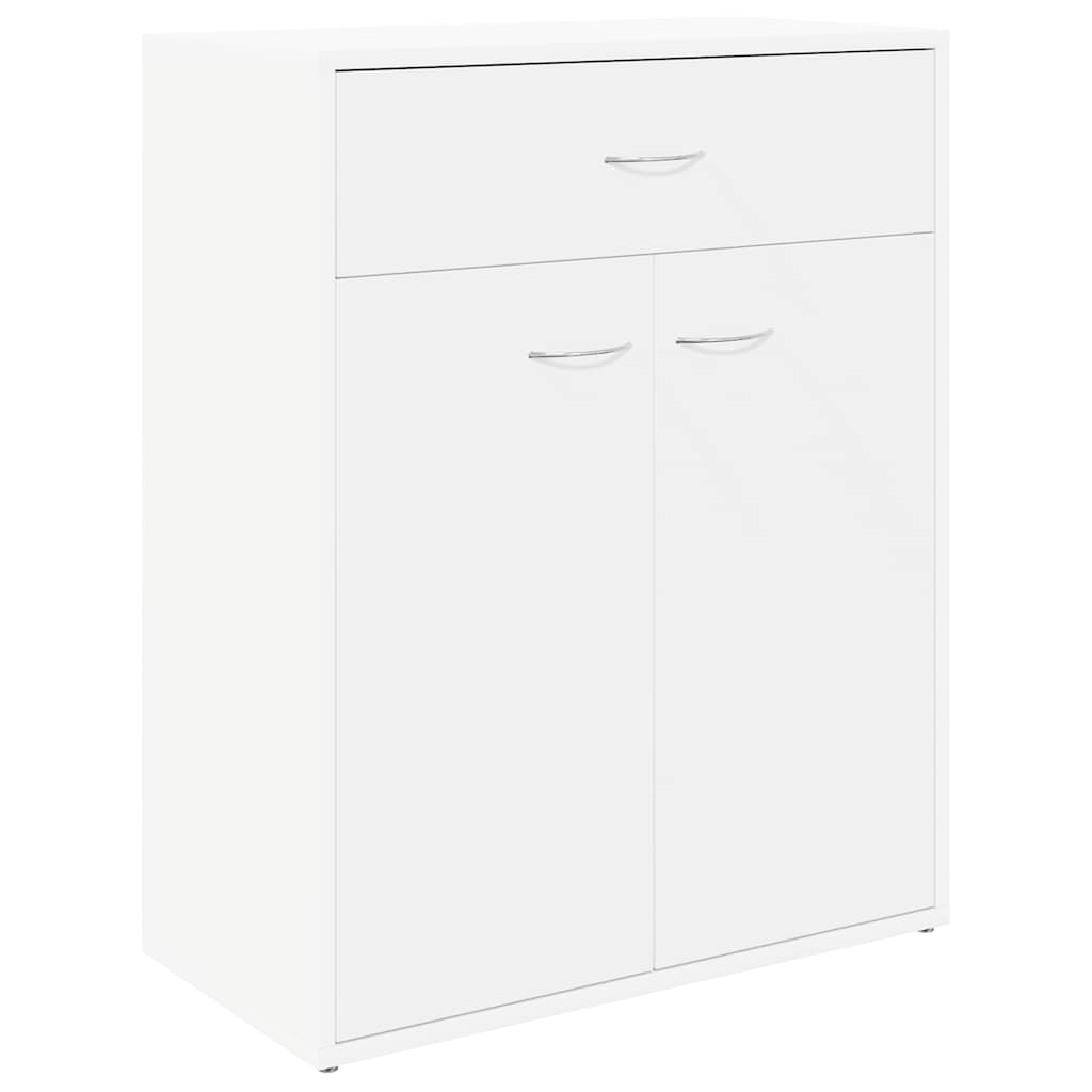 Sideboard White 60x30x75 cm Engineered Wood