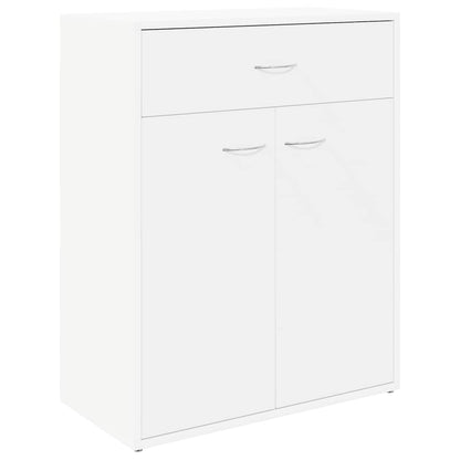Sideboard White 60x30x75 cm Engineered Wood