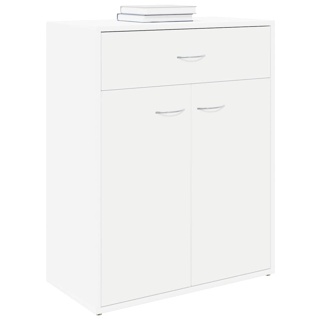 800711 vidaXL Sideboard White 60x30x75 cm Engineered Wood