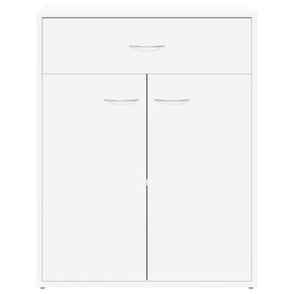Sideboard White 60x30x75 cm Engineered Wood