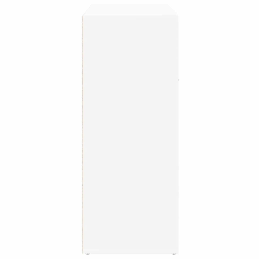 Sideboard White 60x30x75 cm Engineered Wood