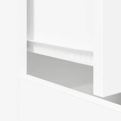 Sideboard White 60x30x75 cm Engineered Wood