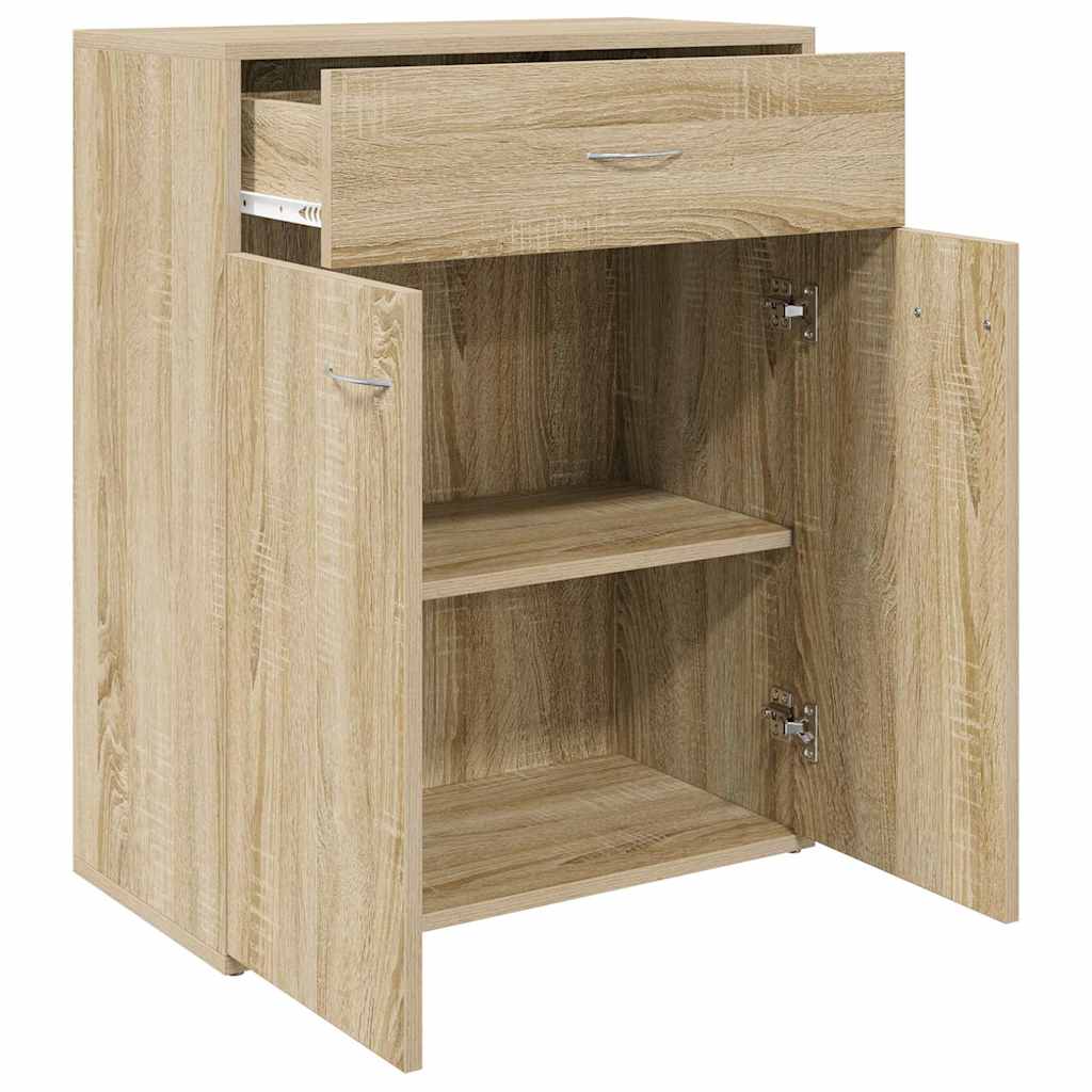 800714 vidaXL Sideboard Sonoma Oak 60x30x75 cm Engineered Wood