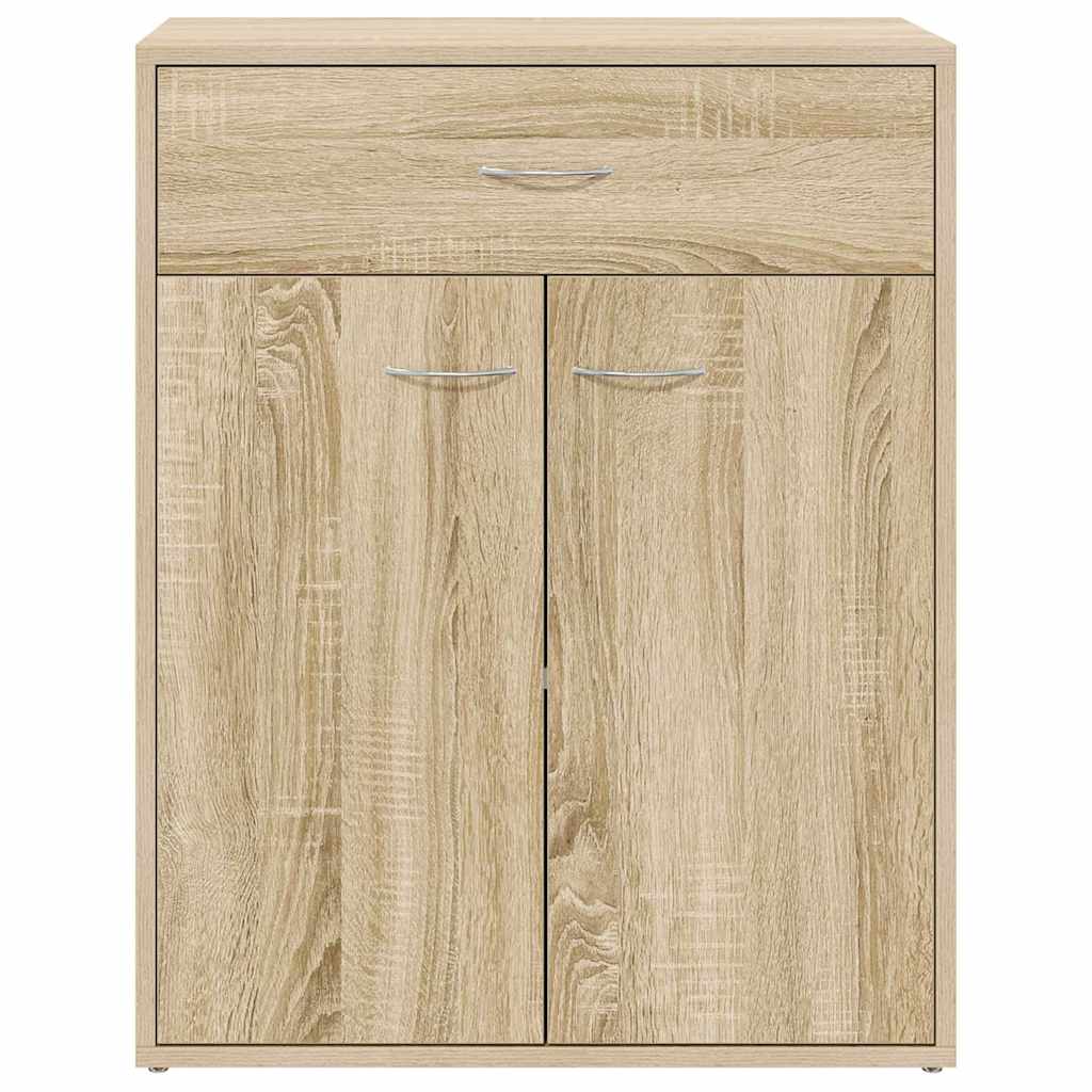 800714 vidaXL Sideboard Sonoma Oak 60x30x75 cm Engineered Wood