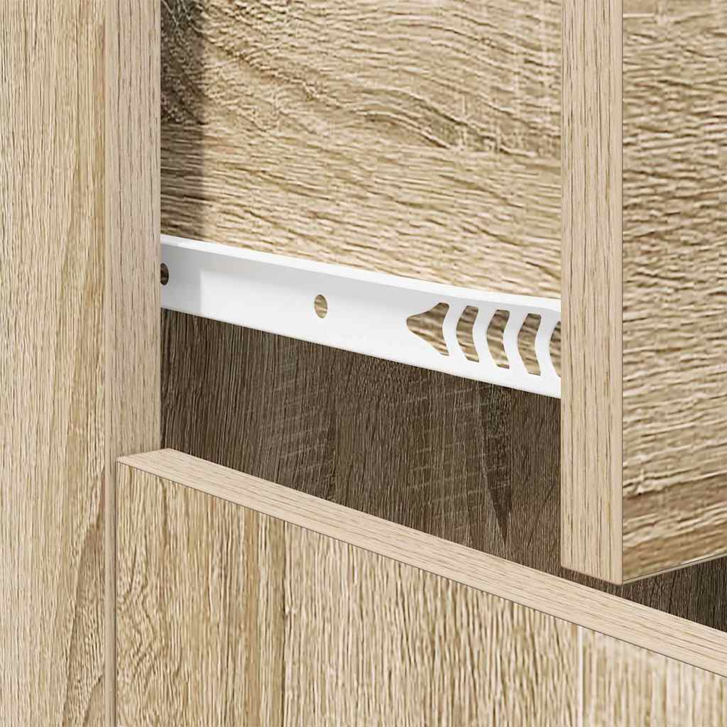 800714 vidaXL Sideboard Sonoma Oak 60x30x75 cm Engineered Wood