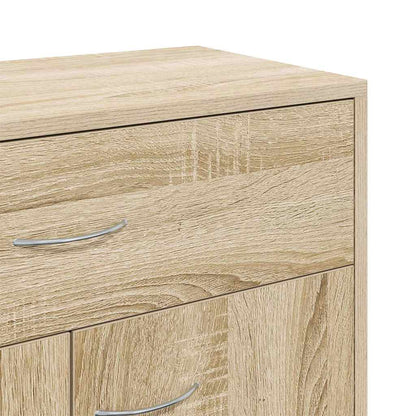 800714 vidaXL Sideboard Sonoma Oak 60x30x75 cm Engineered Wood
