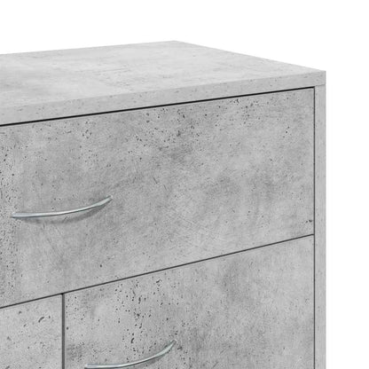 Sideboard Concrete Grey 60x30x75 cm Engineered Wood