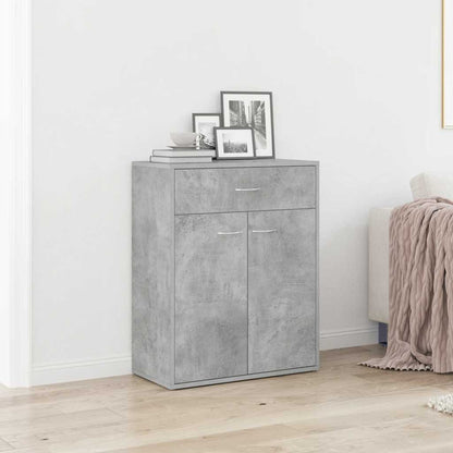 Sideboard Concrete Grey 60x30x75 cm Engineered Wood