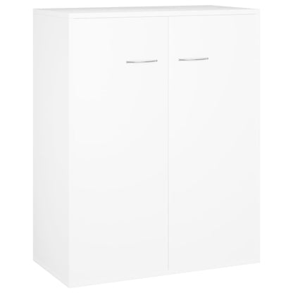Sideboard White 60x30x75 cm Engineered Wood