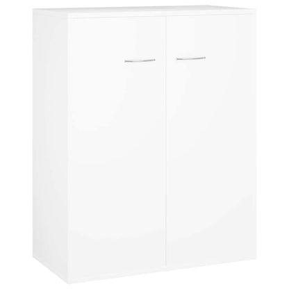 800729 vidaXL Sideboard White 60x30x75 cm Engineered Wood