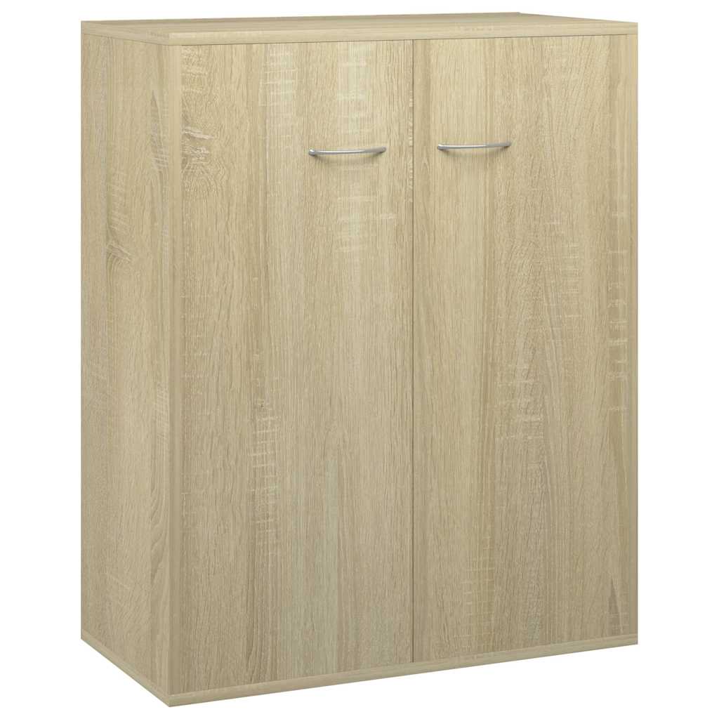 800732 vidaXL Sideboard Sonoma Oak 60x30x75 cm Engineered Wood