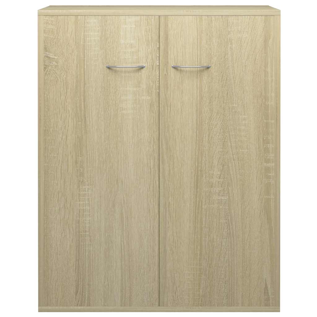 800732 vidaXL Sideboard Sonoma Oak 60x30x75 cm Engineered Wood