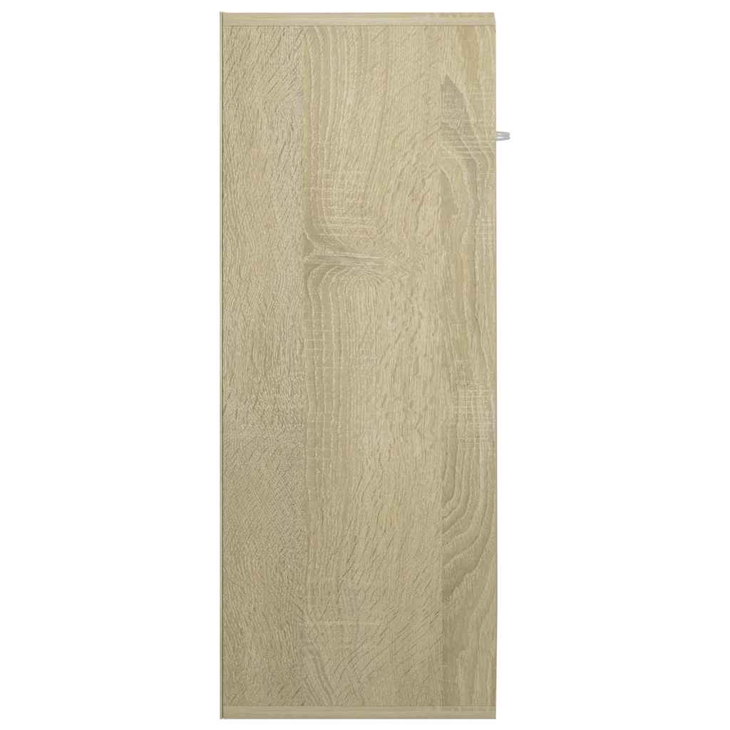 800732 vidaXL Sideboard Sonoma Oak 60x30x75 cm Engineered Wood