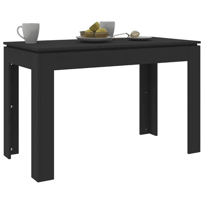 Dining Table | Black | Engineered wood | Medium | Simple | Dining Table