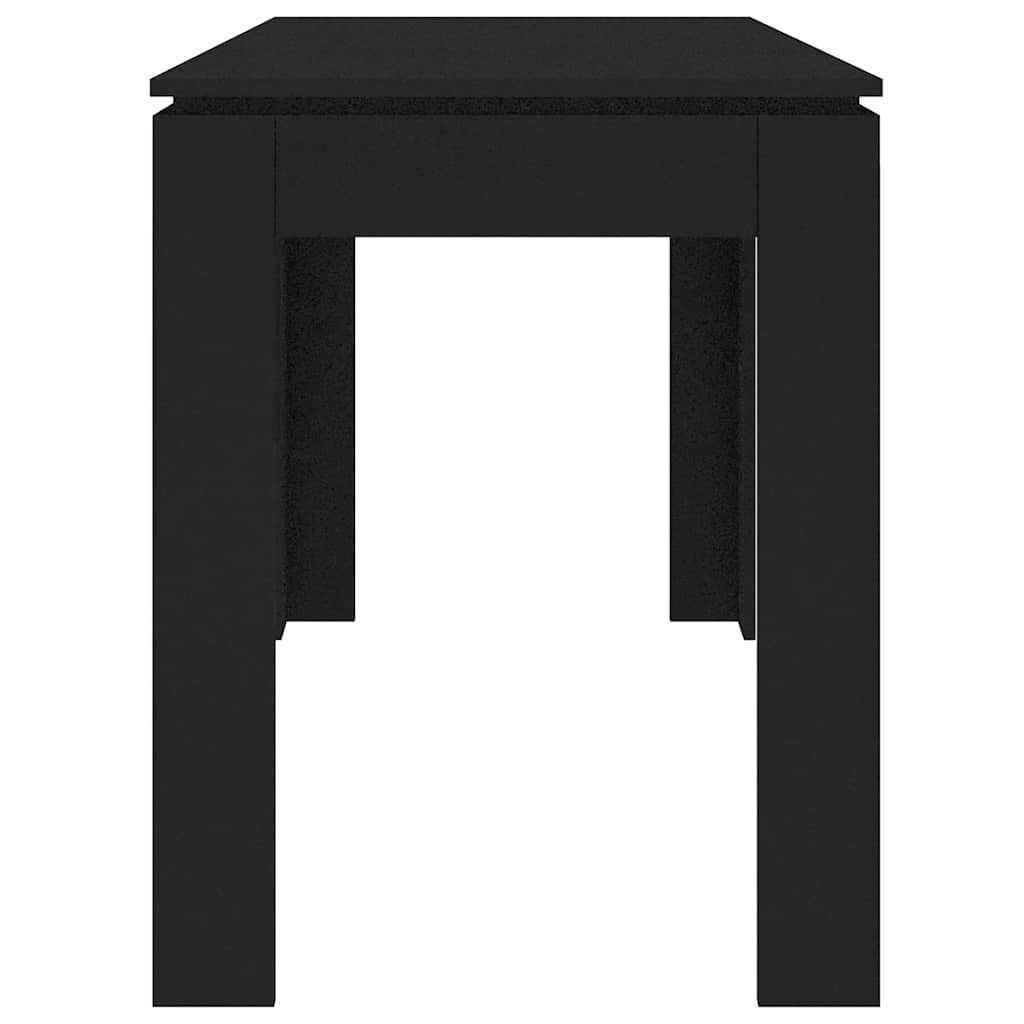 Dining Table | Black | Engineered wood | Medium | Simple | Dining Table