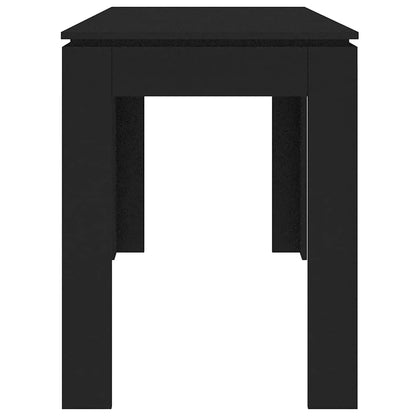 Dining Table | Black | Engineered wood | Medium | Simple | Dining Table