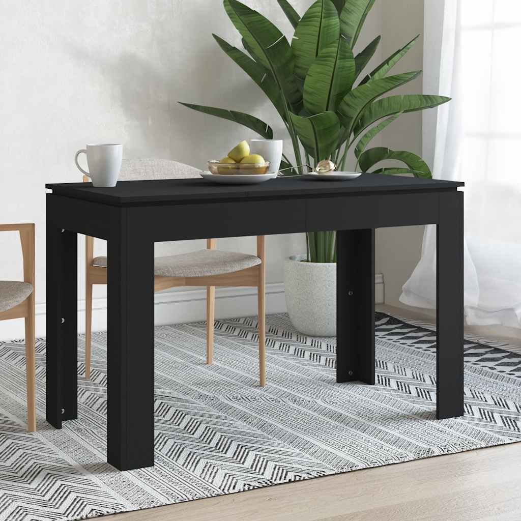 Dining Table | Black | Engineered wood | Medium | Simple | Dining Table