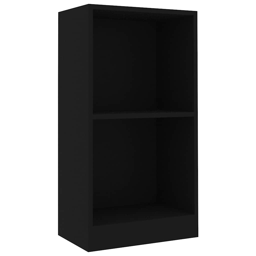 Bookshelf | Black | Engineered wood | Compact | Bookshelf | Rectangular