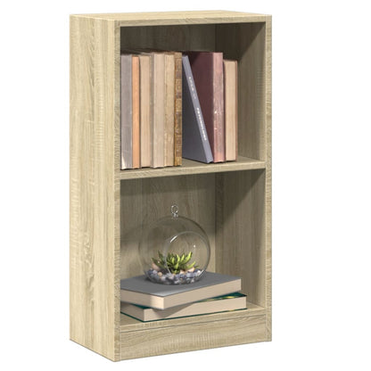 Bookcase Sonoma Oak 40x24x75 cm Engineered Wood