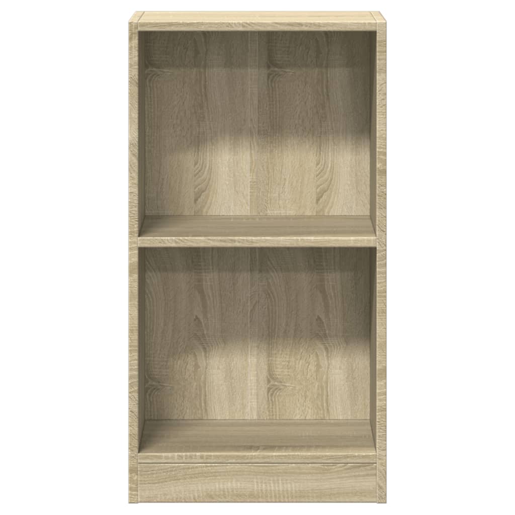Bookcase Sonoma Oak 40x24x75 cm Engineered Wood