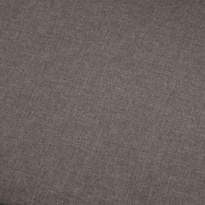 Sofa Taupe 4-Seater Fabric