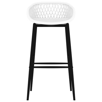 Bar Chairs 4 pcs White