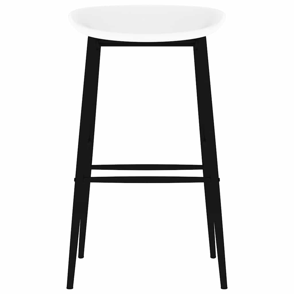 Bar Chairs 4 pcs White
