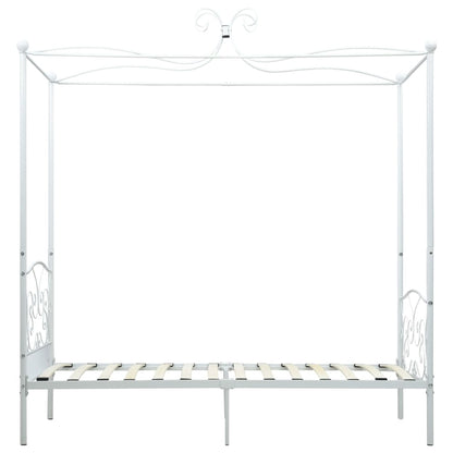 Bed Frame | White | Metal | Single | Tough | Bed Frame | Rectangular