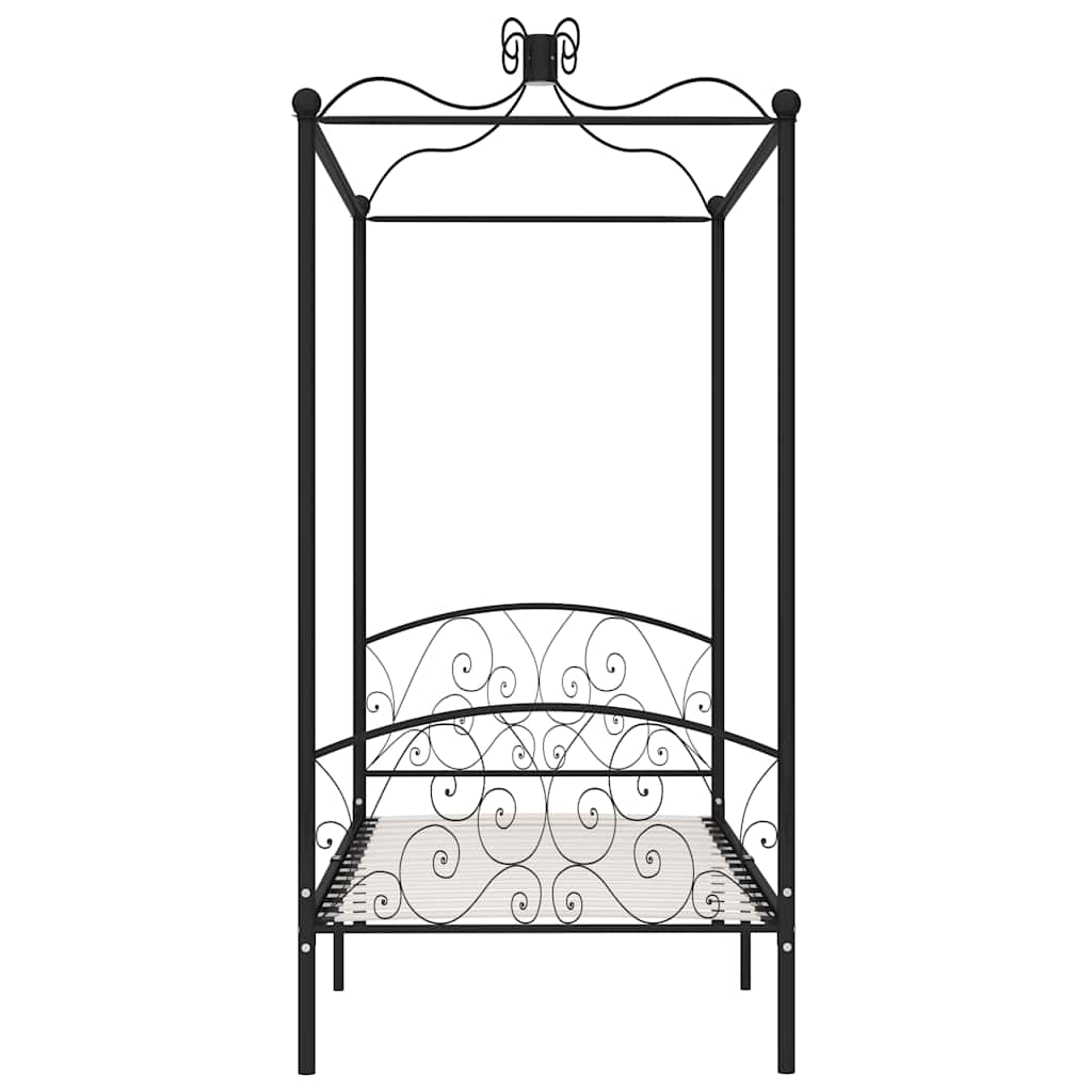 Bed Frame | Black | Metal | Single | Classic/Traditional | Bed Frame
