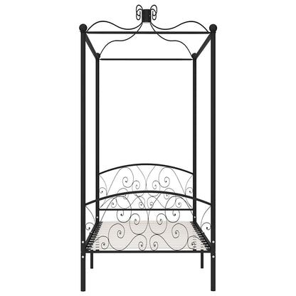 Bed Frame | Black | Metal | Single | Classic/Traditional | Bed Frame