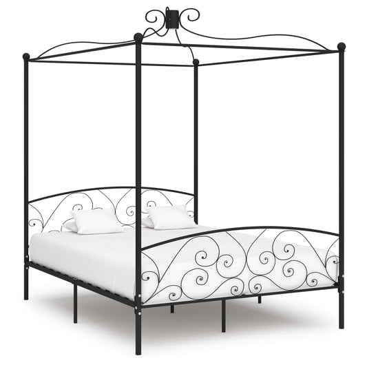 Bed Frame | Black | Metal | Double Beds | Classic/Traditional | Bed Frame