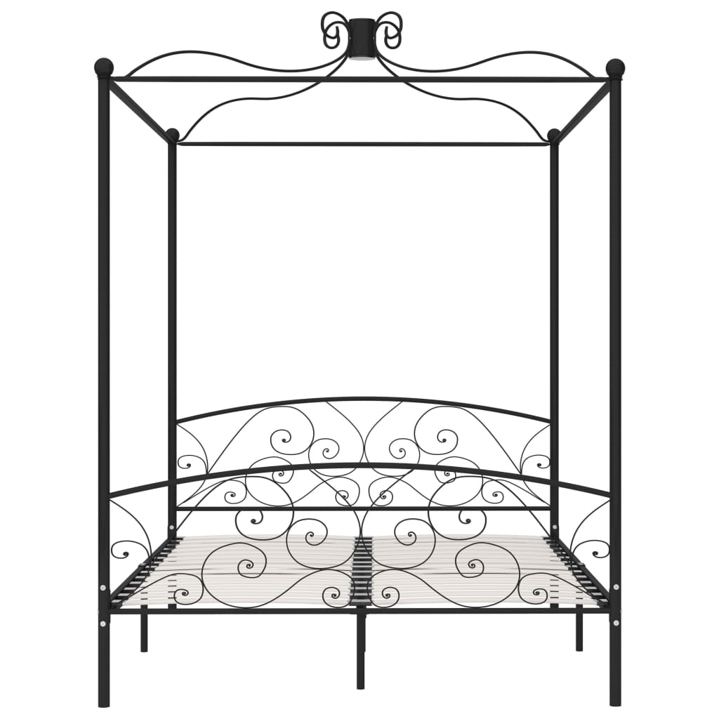 Bed Frame | Black | Metal | Double Beds | Classic/Traditional | Bed Frame