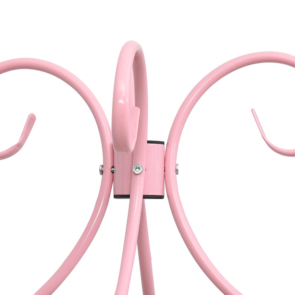 Bed Frame | Pink | Metal | Single | Durable | Bed Frame | Rectangular