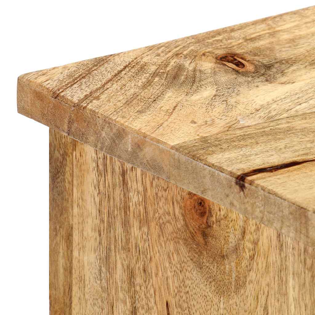 285862 vidaXL Sideboard 100x35x60 cm Solid Mango Wood
