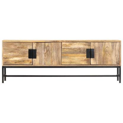 285863 vidaXL TV Cabinet 140x30x50 cm Solid Mango Wood