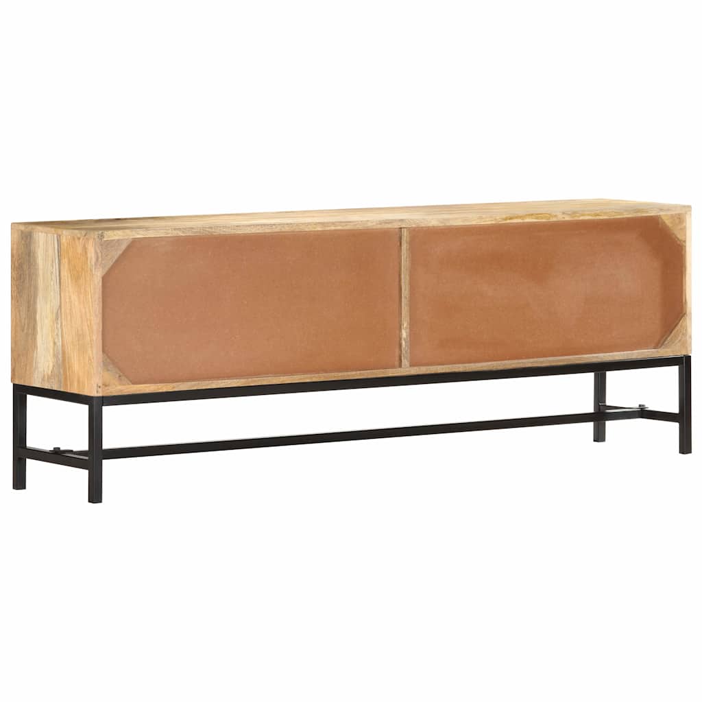 285863 vidaXL TV Cabinet 140x30x50 cm Solid Mango Wood