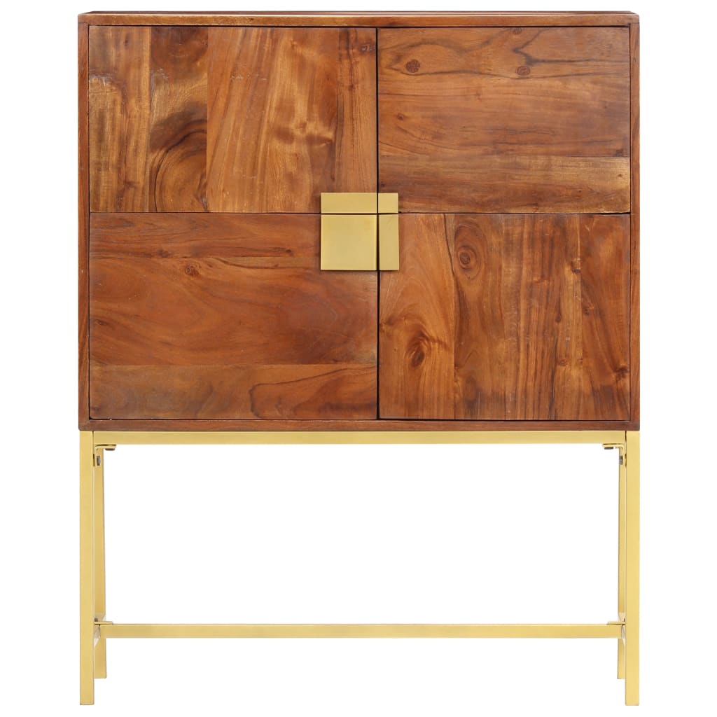 Highboard 80x30x100 cm Solid Acacia Wood