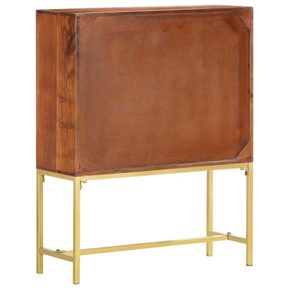 Highboard 80x30x100 cm Solid Acacia Wood